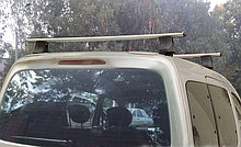 Багажник Атлант для  Citroen Berlingo до 2008г, (аэродинамическая дуга)