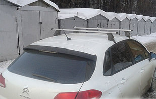 Багажник Атлант для Citroen С4 с 2010г-, опора тип Е (прямоугольная дуга)