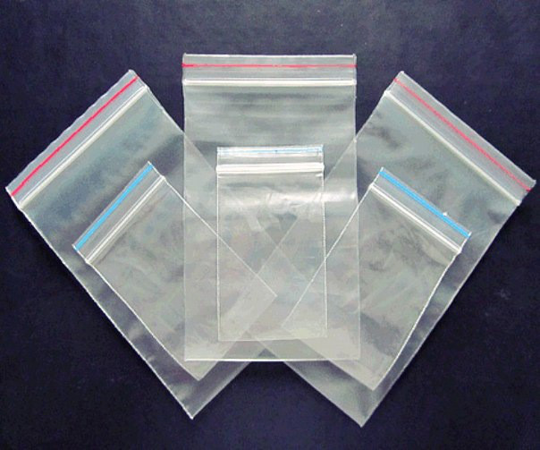 Пакеты для пуговиц  и образцов ткани 60*80мм. упак- 1000 шт
