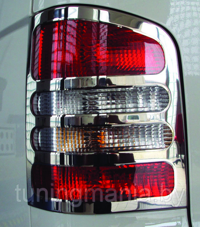 Хромированные накладки на задние фонари VW T5 - фото 2 - id-p74332536