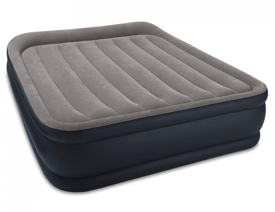 Надувная кровать Intex 152x203x42 Deluxe Pillow Rest Reised Bed, встроенный насос 220V, арт. 64136 - фото 2 - id-p74332635