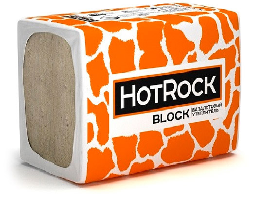 Плита теплоизоляционная из базальтового волокна Хотрок Блок 1200*600*50х8 (пл. 50, 0,288 м.куб)