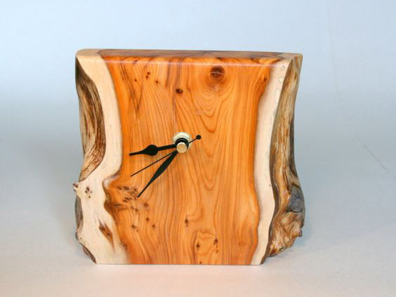Настенные часы из дерева - фото 1 - id-p74339118