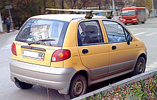 Багажник Атлант для Daewoo Matiz (аэродинамическая дуга)