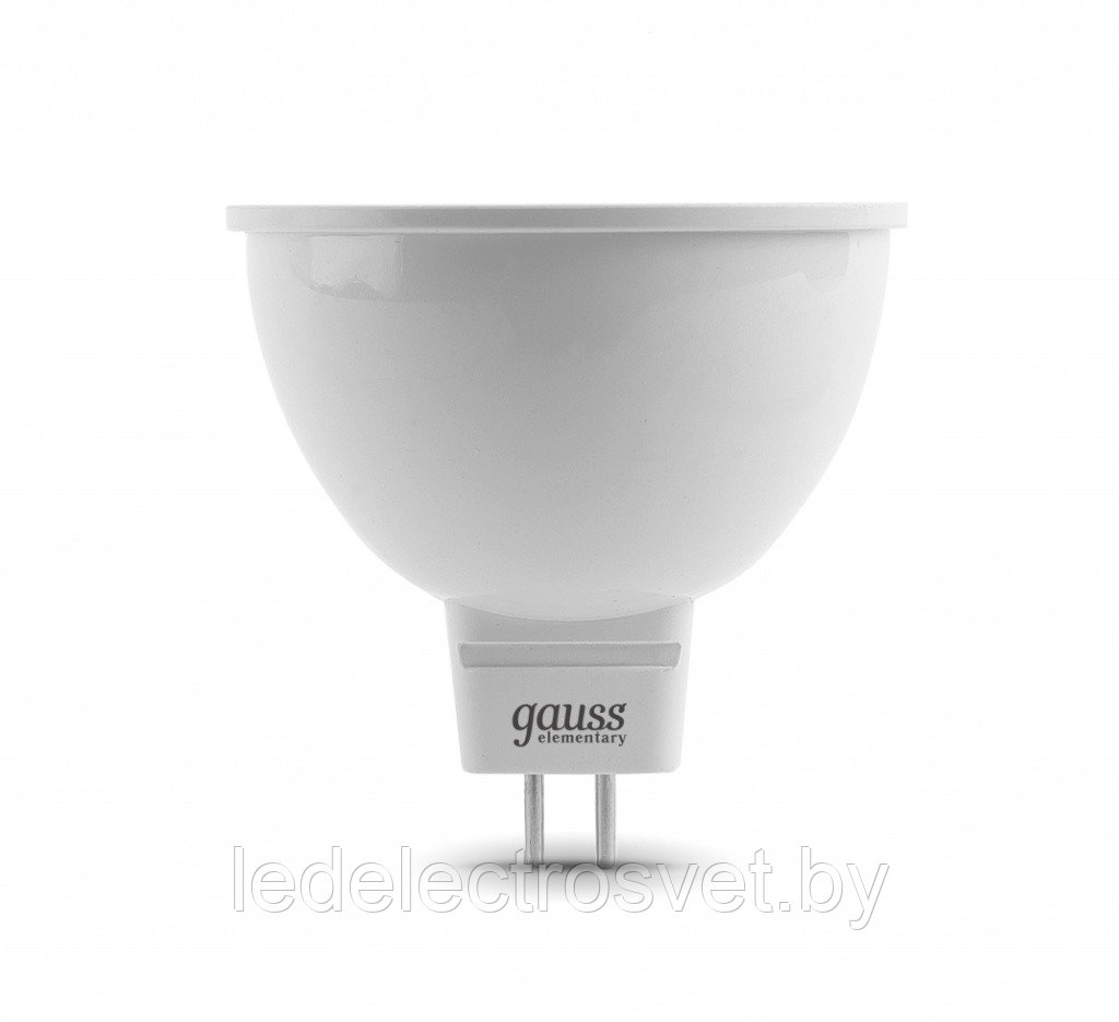 Лампа Gauss LED Elementary MR16 GU5.3 9W 6500K 1/10/100 - фото 1 - id-p74358500