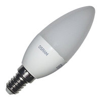 Светодиодная лампа LED STAR ClassicB 5,4W (замена40Вт),теплый белый свет, матовая колба, Е14