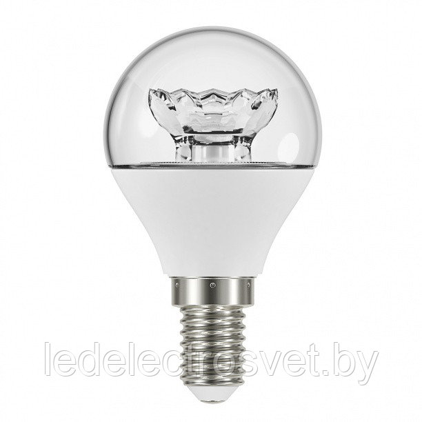 Светодиодная лампа LED STAR ClassicP 5,4W (замена40Вт),теплый белый свет, прозрачная колба, Е14