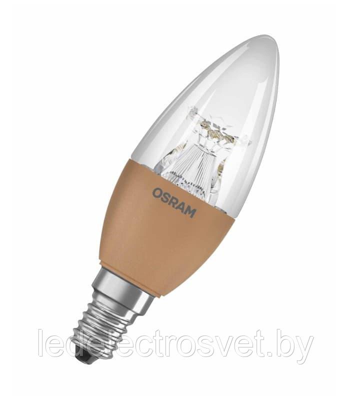 Cветодиодная лампа Parathom Advanced B40 6W (замена40Вт),теплый белый свет, матовая колба, E14, диммируемая