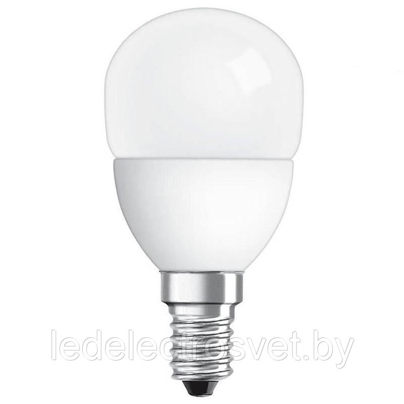 Cветодиодная лампа Parathom Advanced P40 6W (замена40Вт),теплый белый свет, матовая колба, E27, диммируемая