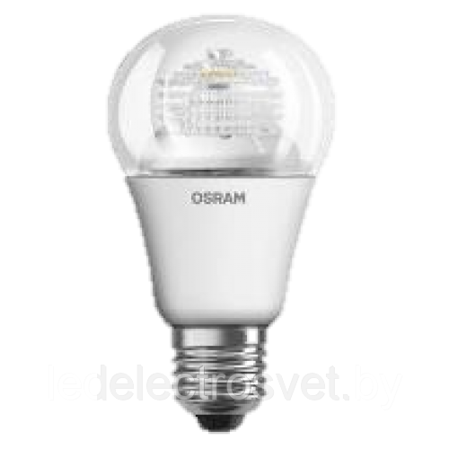 Cветодиодная лампа LED STAR P40 6W (замена40Вт),теплый белый свет, прозрачная колба, E14