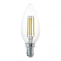 Филаментная светодиодная лампа Parathom Retrofit CLB 4,5W (замена40Вт), теплый белый свет, E14, прозрачная