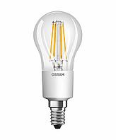 Филаментная светодиодная лампа Parathom Retrofit CLBW 4W (замена40Вт), теплый белый свет, E14, прозрачная
