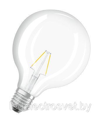 Филаментная светодиодная лампа Parathom Retrofit Edison 4W (замена40Вт), теплый белый свет, E27, прозрачная