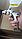 Специальный пистолет Durr EcoGun 116, пневм, бачок 600мл, голова AL, нерж сопло 2,2мм, 1/4, фото 5