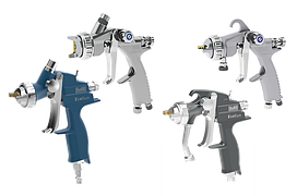 Пневматический краскораспылитель Durr EcoGun 119, пневм, бачок 600мл, голова LA, нерж сопло 1.2мм, 1/4