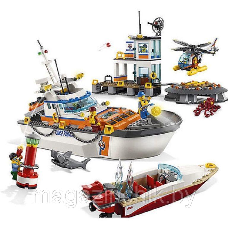 Конструктор Сити Штаб Береговой Охраны 39054, 834 деталей аналог LEGO City (Лего Сити) 60167 - фото 2 - id-p74363625