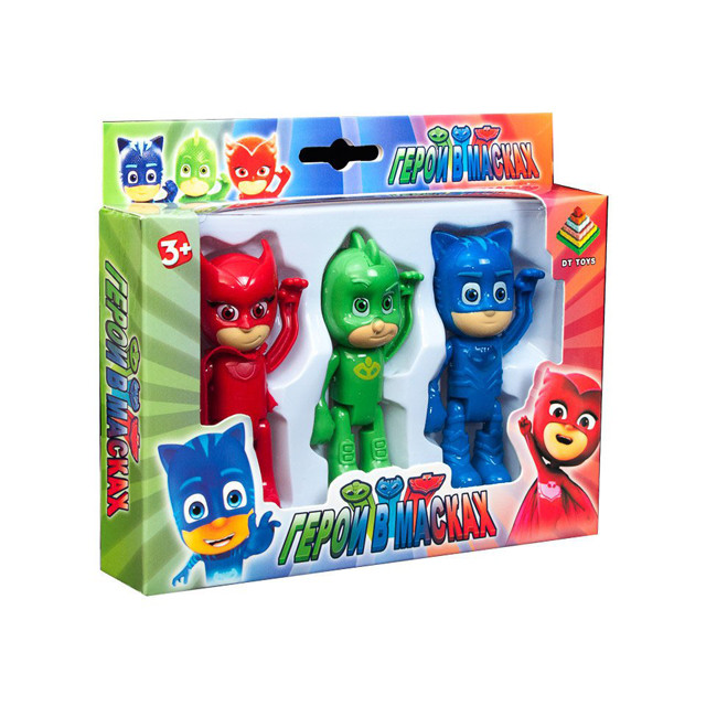 Этот французский мультсериал Герои в масках / PJ Masks  подарил миру забавных персонажей, которые покорили сердца многих ребятишек.