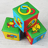 Мягкая игрушка кубики мякиши, 6 шт, фото 2