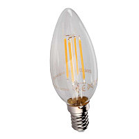Светодиодная (Диммер) Лампа Fil C37-5W 3000К теплый белый свет E14 (SBL-C37DF-5-30K-E14)