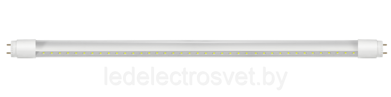 Лампа светодиодная LED-T8-std 18Вт 230В G13 4000К нейтральный белый свет 1440Лм 1200мм прозрачная - фото 1 - id-p74370047