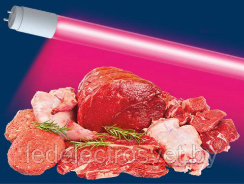 Спец PLED  T8 - 600 Food Meat  9w  G13 CL/PL 230V/50Hz 