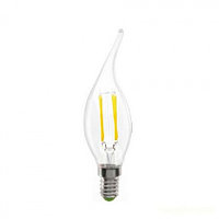 Светодиодная (LED)FIL Свеча на ветру Лампа C37-05W 4000K теплый белый свет E14