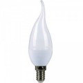Светодиодная (Диммер) Лампа C37-07W 3000K теплый белый свет E14