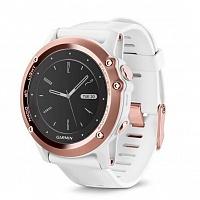 Навигатор для бега Fenix 3 Sapphire розовое золото, фото 2