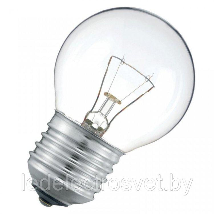Лампа декор шар лампа накаливания декор шар 230-40 Е27 (100) теплый белый свет - фото 1 - id-p74371090