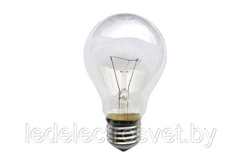 Лампа накаливания Б 230-25-14 Iskra теплый белый свет