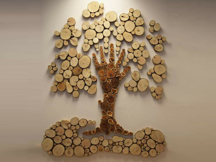 Панно на стену из дерева