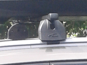 Багажник LUX для Mitsubishi Outlander 2012- , на интегрированные рейлинги (прямоугольая дуга) - фото 1 - id-p69113306