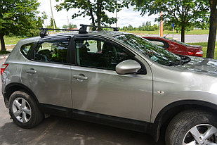 Багажник LUX для Nissan Qashqai 2014-… (прямоугольая дуга)