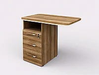 Тумба приставная с центральным замком 900х550х762 СФ-102101