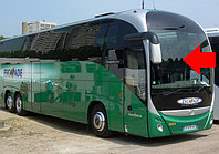 Стекло лобовое на автобус IVECO IRISBUS