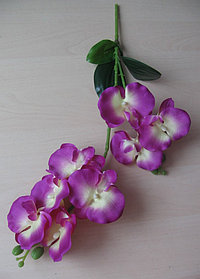 Ветка орхидеи двойная, h=53см (3цвета)