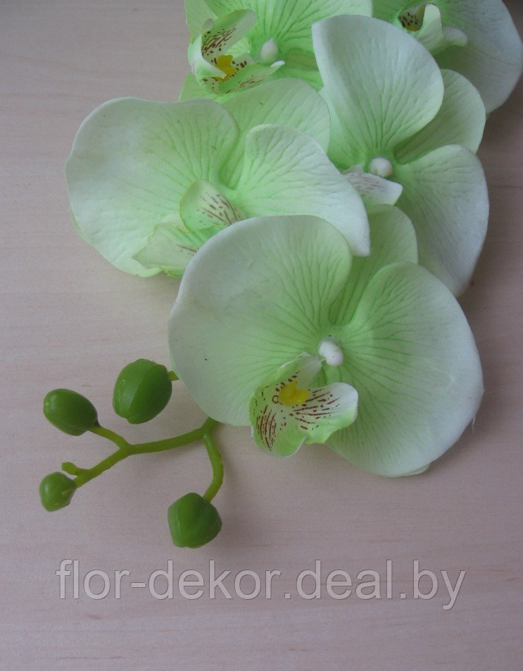 Ветка орхидеи полусиликоновая, H=81см.(4 цвета) - фото 6 - id-p36694199