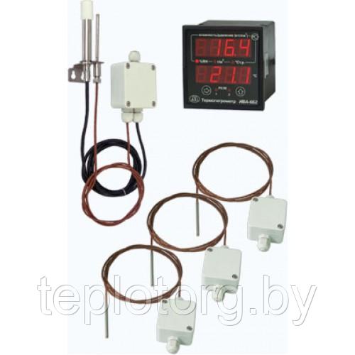 ИВА-6Б2-К c ДВ2ТМ-5Т-5П-АК Термогигрометр стационарный для измерений влажности и температуры