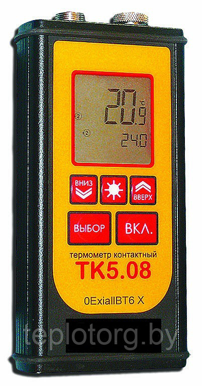ТК-5.08 Термогигрометр взрывозащищенный (Термометр контактный цифровой взрывозащищенный) - фото 1 - id-p74393772
