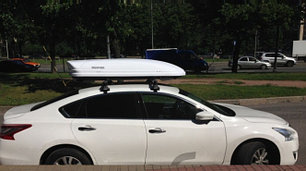 Багажник Атлант для Nissan Teana, седан, 2013-... аэродуги