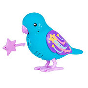 Little Live Pets 28397 Интерактивная птичка голубая с фиолетовым клювом