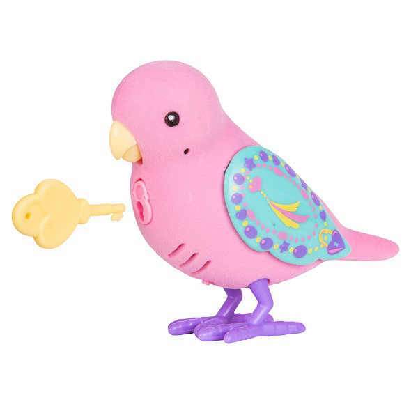 Little Live Pets 28395 Интерактивная птичка розовая с желтым клювом - фото 1 - id-p74405122