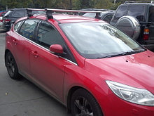 Багажник Атлант для Ford Focus 3 хетчбэк (аэродинамическая дуга)