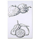 Раскраска А4 Овощи и фрукты DV-8764 в ассортименте, фото 3