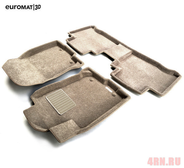 Коврики салона 3D Business текстильные (Euro-standart) бежевые для Lexus NX (2014-2018) № EMC3D-003211T