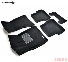 Коврики салона 3D Business текстильные (Euro-standart) для Audi A6 (2011-2018) № EMC3D-001107