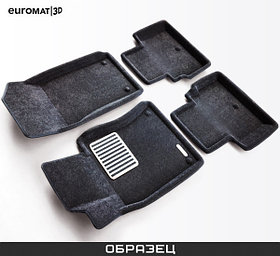 Коврики салона 3D Lux текстильные (Euro-standart) для Nissan Qashqai+2 (2008-2014) № EM3D-003715