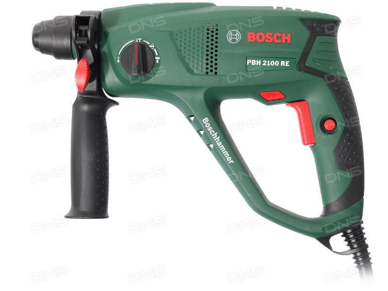 BOSCH PBH 2100 RE Перфоратор электричуский в коробке 550 Вт, удар 1.5 Дж, 2300 об/мин