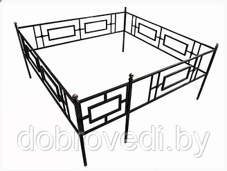 Ограда на кладбище