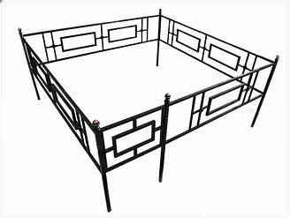 Оградка на кладбище